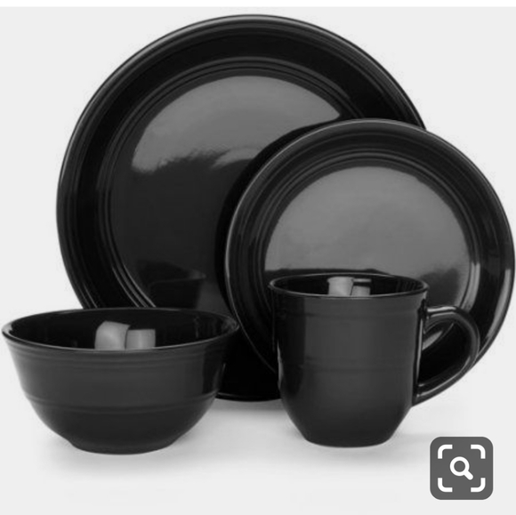 ISO Mainstays Black Stoneware Dishes - Picture 2 of 2